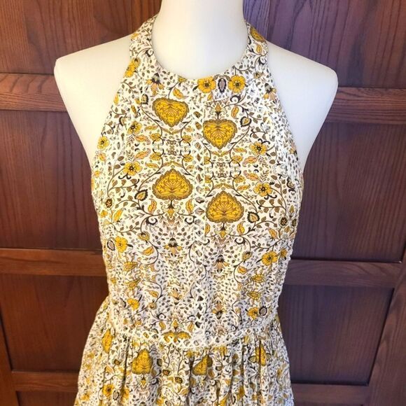 Abel the Label Floral Boho Dress Fits like Medium - Picture 4 of 11